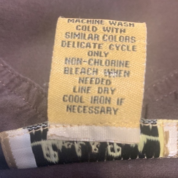 Peck & Peck Brown Boho Style Tunic - Picture 6 of 6